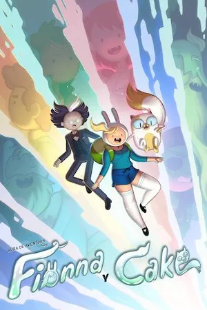 Poster Hora de Aventura con Fionna & Cake