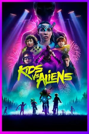 Poster Kids vs. Aliens