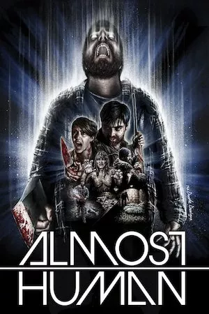 Poster Almost Human (Casi humanos)